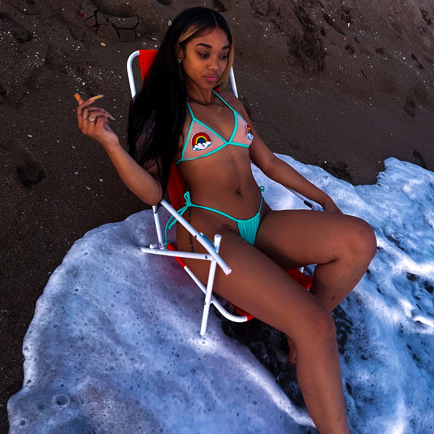 “Skittles” Swim Suit