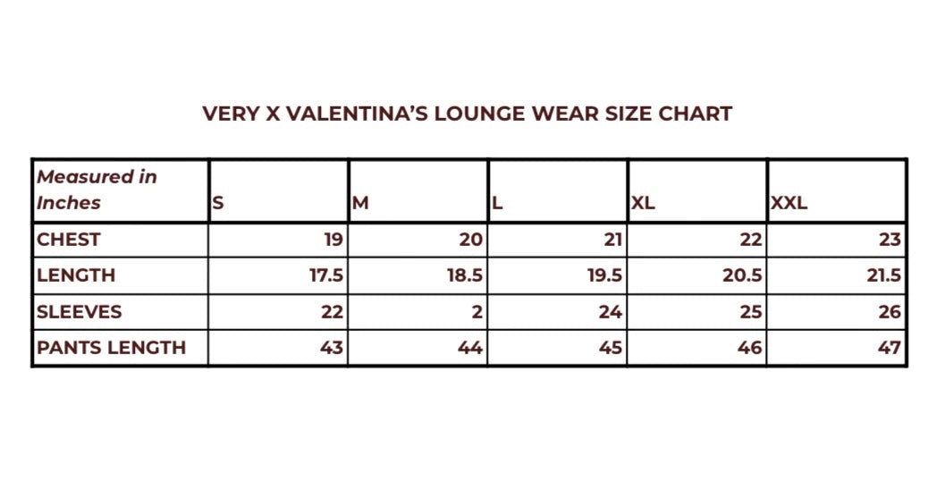 "Very X Valentina" Lounge (Pants Only)
